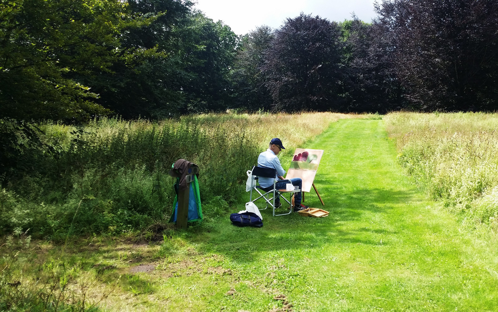 Landskapsmålning 3 dagar på Österlen