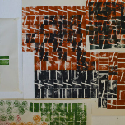 Pappersverkstad med tryck