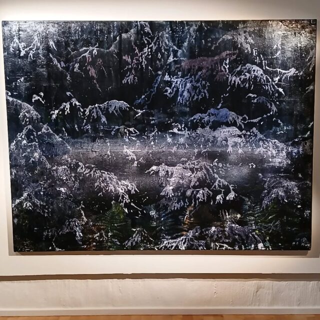 Yvonne Larssons utställning på Sjöbo konsthall,  sista veckan.
